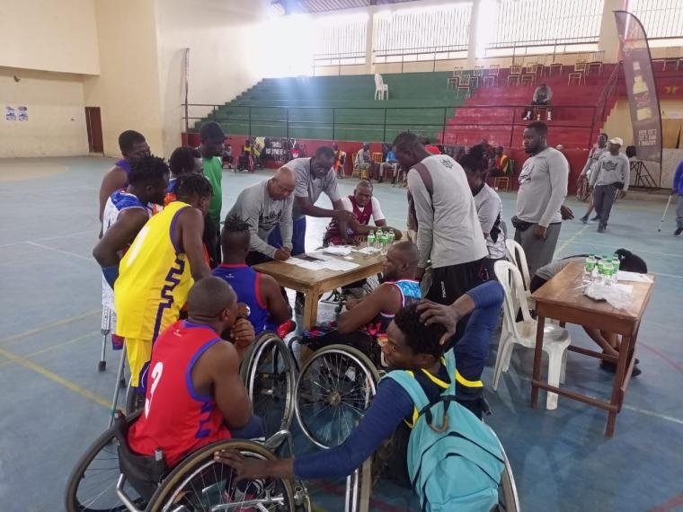 Séance d'entraînement